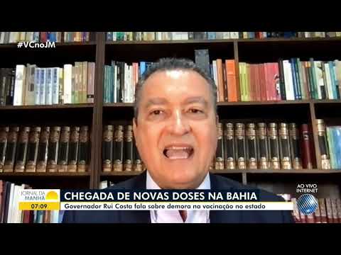 Entrevista para o Jornal da Manhã, da TV Bahia, sobre a ampliação do decreto do toque de recolher.