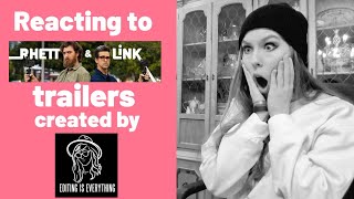 Reacting to Rhett and Link/Good Mythical Morning trailers by Editing is Everything
