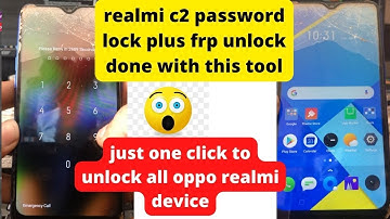 How to unlock realme c2 password lock | how to remove lock realme c2 rmx1945 |