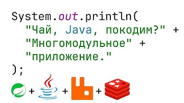 Чай, Java, покодим? Многомодульное приложение на Spring+Java+Gradle.
