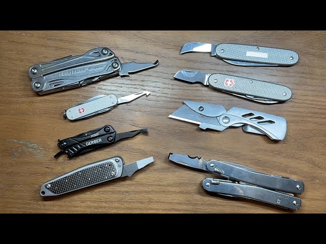 Multi Tool Package Openers Compared 