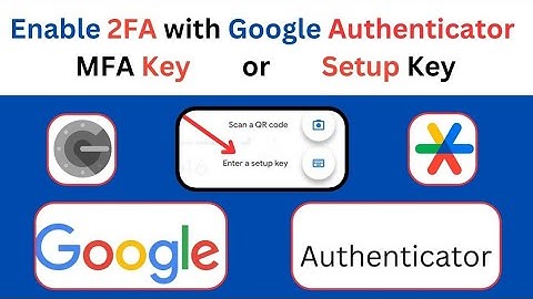 How to Enable 2FA with Google Authenticator MFA Key or Setup Key ? | NADRA eSahulat