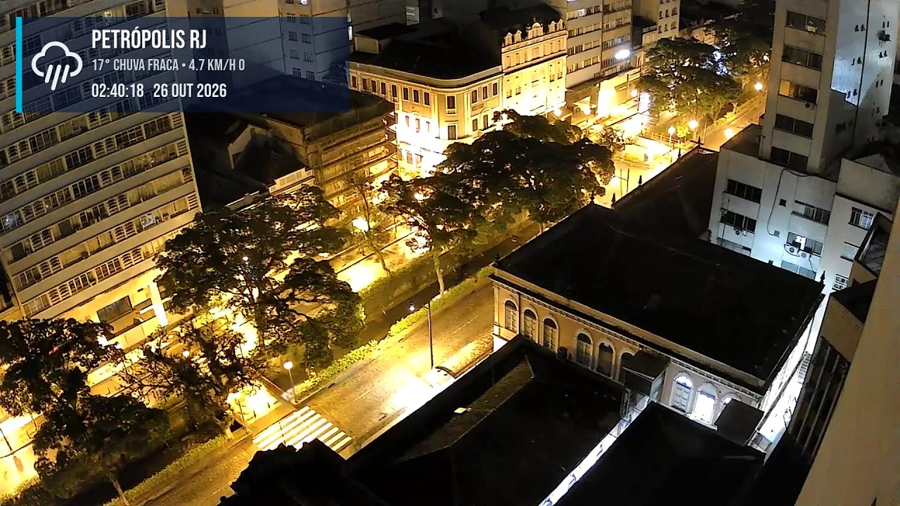 Rua do Imperador – Petrópolis RJ — Petrópolis, Rio de Janeiro live camera thumbnail
