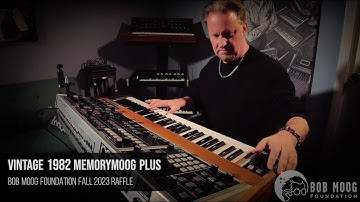 Erik Norlander Exploring Our Raffle Memorymoog Plus Signed by Dominic Milano!