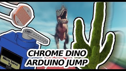 Chrome DINO JUMP using ARDUINO