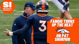 Fangio Turns Up Heat on Pat Shurmur: Fix the Offense | SI Sitdown