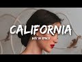 Boy In Space - California (Lyrics)