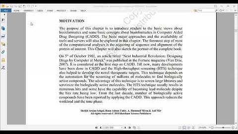 Bioinformatics III Introduction to Structural Bioinformatics 1/2 28072020
