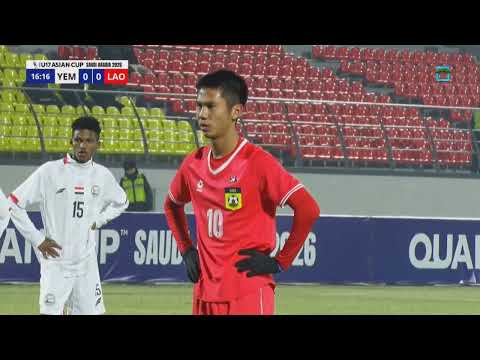 هدف مبكر لمنتخب لاوس في مرمى اليمن من ركلة جزاء