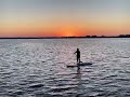 7:07 a.m. — temperature 43° — paddleboard.