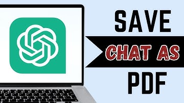 How To Save ChatGPT Conversation as PDF Step By Step