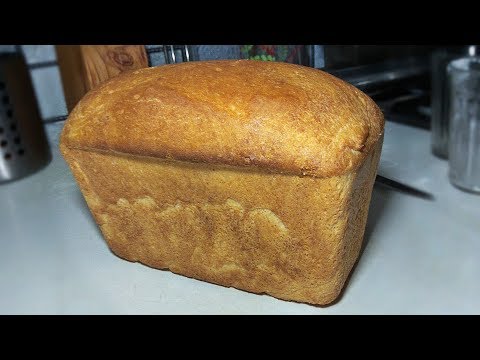 Видео рецепт Домашний хлеб на сырых дрожжах