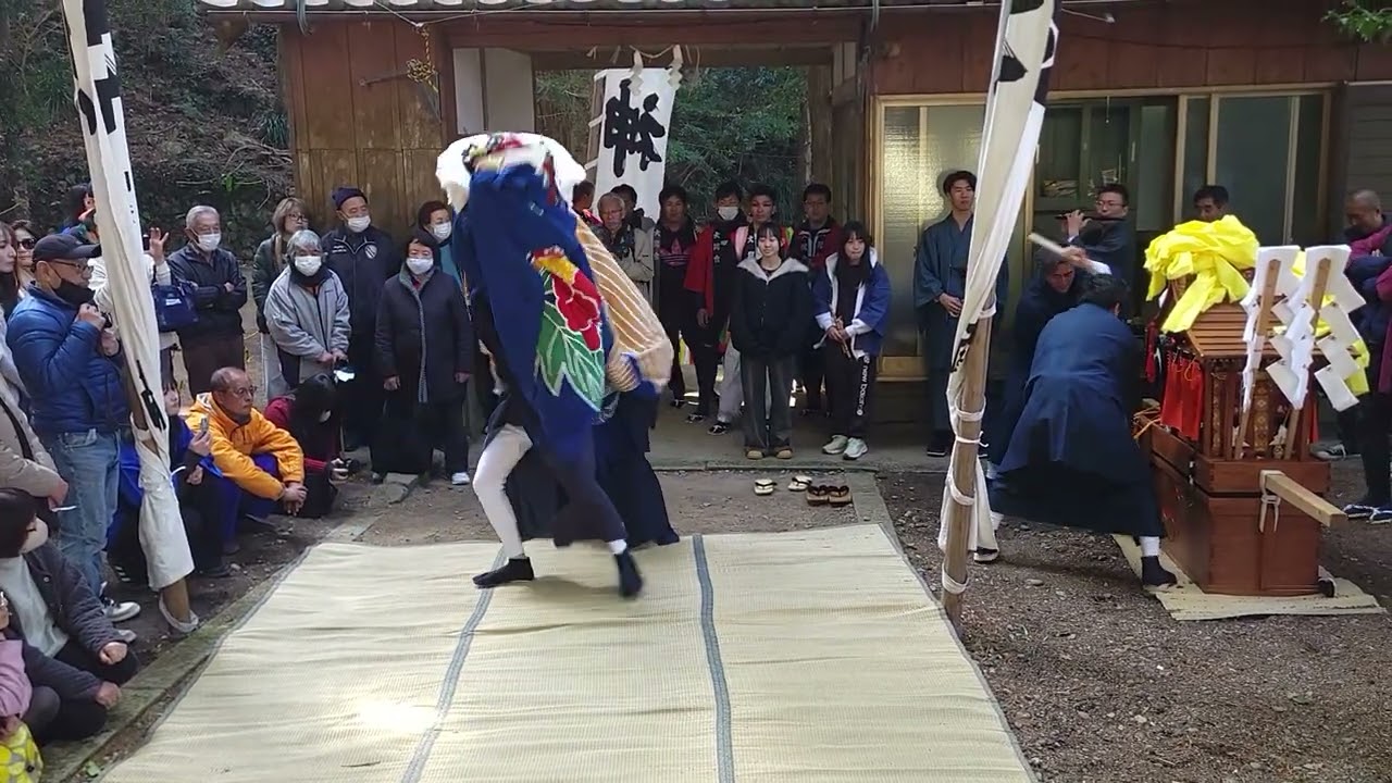 令和八年～水門祭り獅子舞　扇の舞～