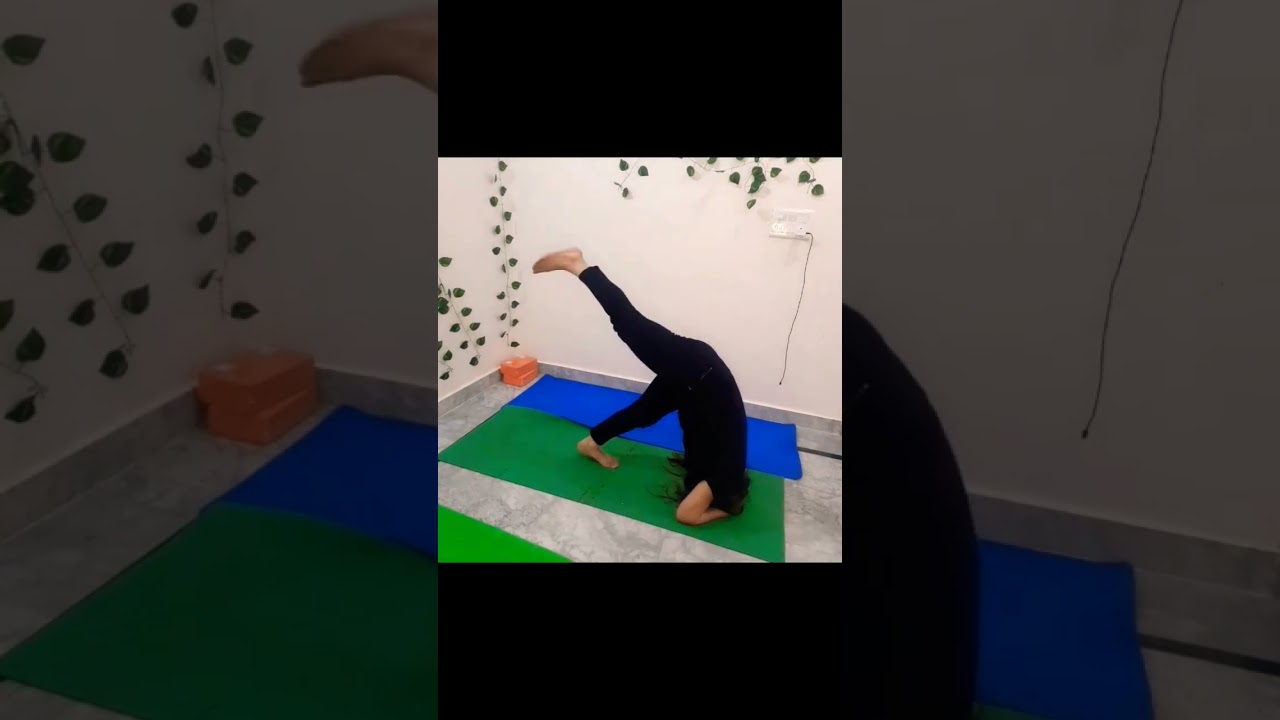 get rid of hair fall problem+ help in thyroid #yoga #shorts #viral ...