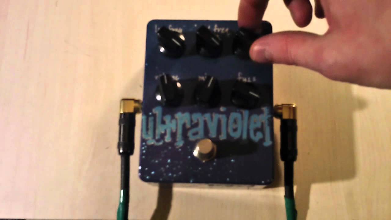 Blackbox Ultraviolet Fuzz / Distortion Guitar Demo - Drop A - Part