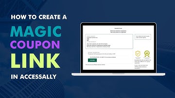 How to Create a Magic Coupon Link with AccessAlly