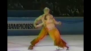 Torvill & Dean (GBR) - 1984 World Professional Championship, Ice Dancing, Tech Dance 'Song of India'