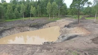 Full Pond Digging Project Start to Finish