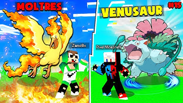 MINECRAFT PIXELMON TẬP 15: NOOB TEAM VÀ CUỘC THI POKEMON NHANH NHẤT, PIXEL THU PHỤC THẦN HOẢ MOLTRES