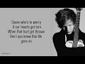 Ed Sheeran - This Year's Love (Lyrics)