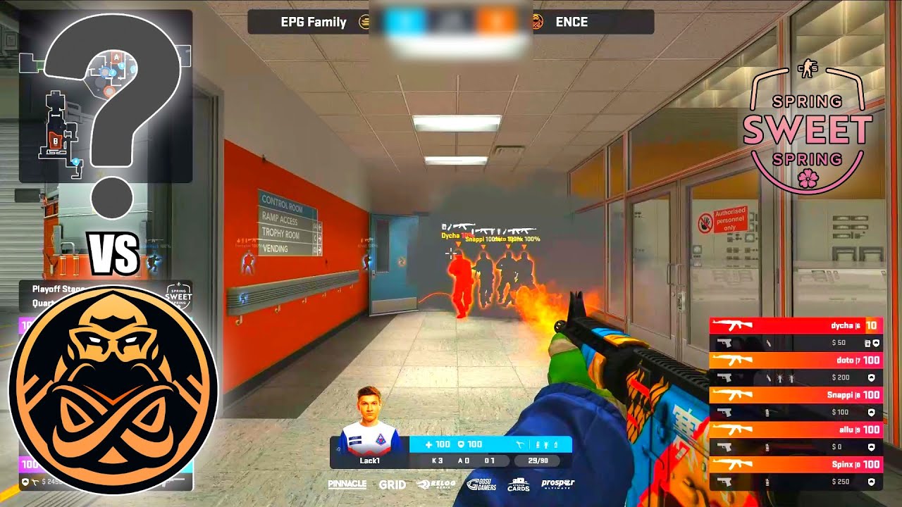 EPG Family vs ENCE - Spring Sweet Spring 1 | CSGO HIGHLIGHTS