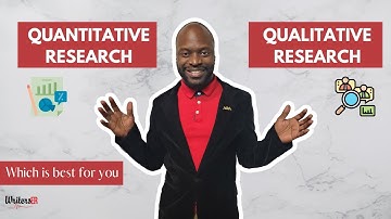 Quantitative and Qualitative Research | Which Research Methodology is Best for YOU | writersER