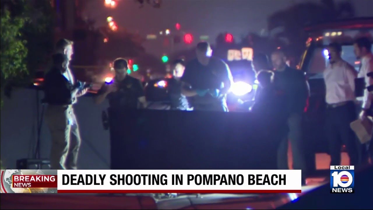 Deputies investigating fatal shooting in Pompano Beach - YouTube