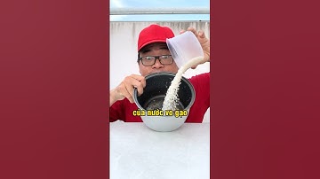 công dụng bí mật bạn chưa biết về nước vo gạo - làm đẹp da và tưới cây - 2 uses of rice water 🤓