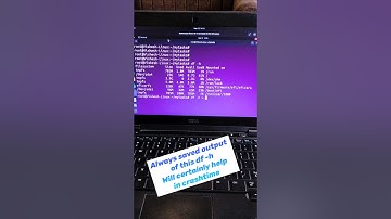 Mandatory Df -h output backup #Linux #ubuntu #shortsviral #shortvideo #shorts #viral #song #songs