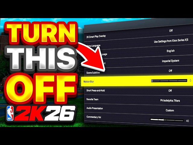 10 SECRET Settings You NEED To Use in NBA 2K26
