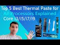 Top 5 Best Thermal Paste for all processor