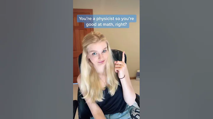 You're a physicist, so you're good at math, right? #Shorts