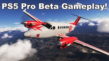 Microsoft Flight Simulator 2024 | PS5 Pro Beta Gameplay!