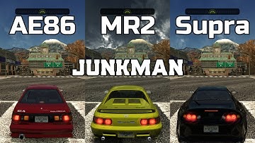 Toyota Corolla GTS vs Toyota MR2 vs Toyota Supra - NFS MW Redux V3 - WHICH IS FASTEST ?