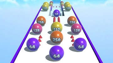 Ball Merge 2048 - All Levels Gameplay Walkthrough Android iOS (Part 6)