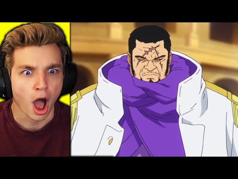HES AN ADMIRAL?? (one piece reaction)