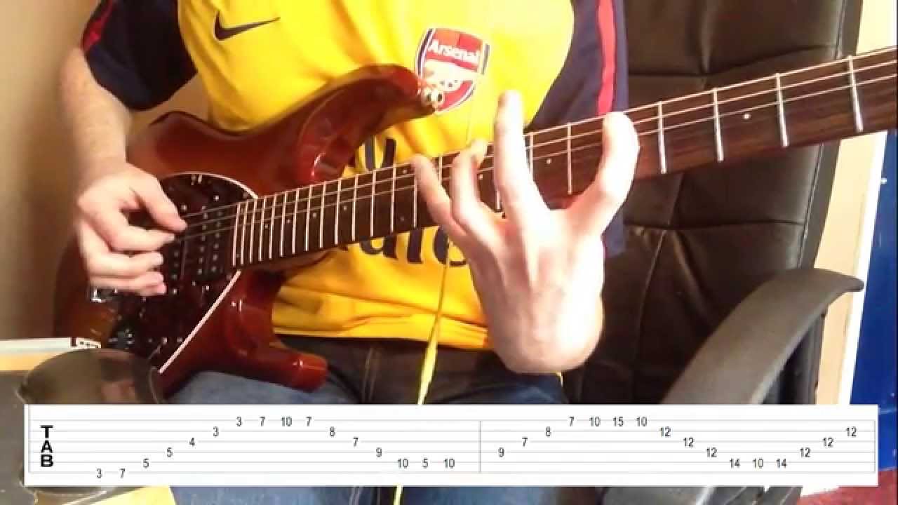 Pete's Quick Licks: Lick 6 Six String Sweep Picking Sequence G Major ...