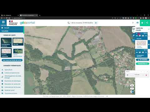 Recherche d'un terrain en France  IGN