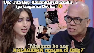 Naku po! BILLY CRAWFORD, Kailangan ng ipa tingin sa Doctor!🥺 || Coleen, Naging emotional! 😭😭