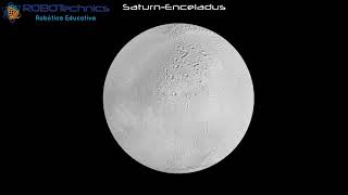 Saturn Moon Enceladus Python Numerical Simulation based on NASA topography
