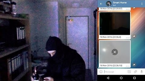 Security Camera (with Raspberry Pi and Telegram)