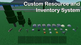 Celebrity Roblox Studio Custom Inventory and Resource System Showcase Profile