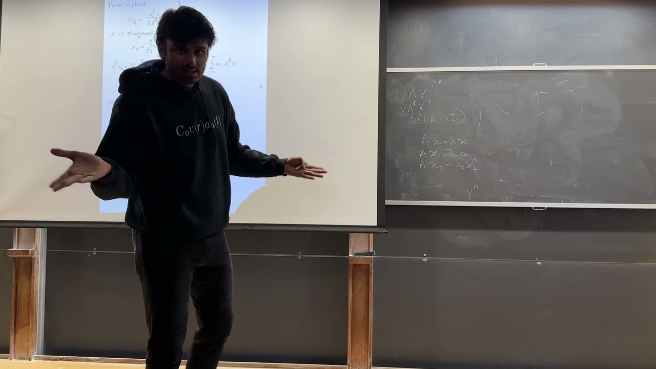 Numerical Methods 5 (power method, rayleigh quotient iteration)