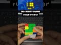 OLL-06 (RIGHTY-SQUARE) Algorithm and finger tricks. #rubikscube #cubeconversation #cubing #shorts