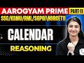NORCET 11\SSC\KGMU\RML Preparation | Calendar Reasoning Part 11 | Aarogyam Prime