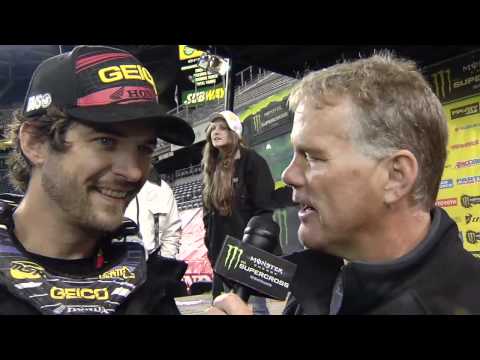 Supercross - Seattle 2011 - Kevin Windham Finish