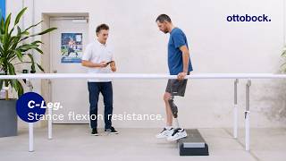 C-Leg. Stance flexion resistance. | Ottobock Professionals