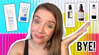 5 skincare products I STOPPED using🤭 #skincare #skinfluencer