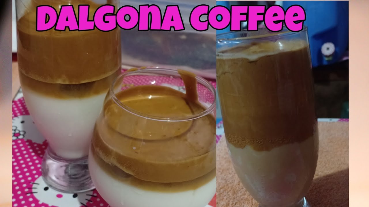 Paano Gumawa ng DALGONA COFFEE ( without Mixer) Ana Panganiban YouTube