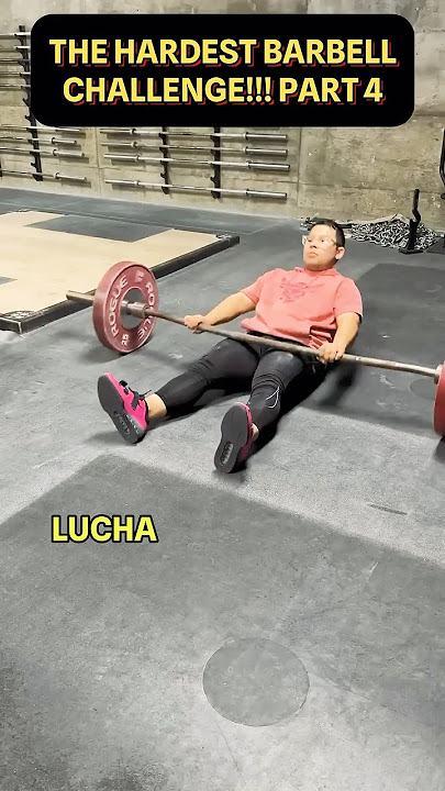 THE HARDEST BARBELL CHALLENGE!!?🤯💀 PART 4 #shortsfeed #shorts #gym #fitness #bodybuilding